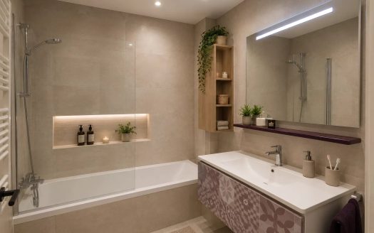 Bel appartement lumineux de 3 pièces à Rimiez – Nice
